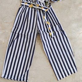 pantalón capri rayas Dolcevita KAULI moda infantil juvenil