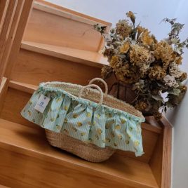 Capazo mimbre volante LEMON PIE LA MARTINICA moda infantil juvenil baño