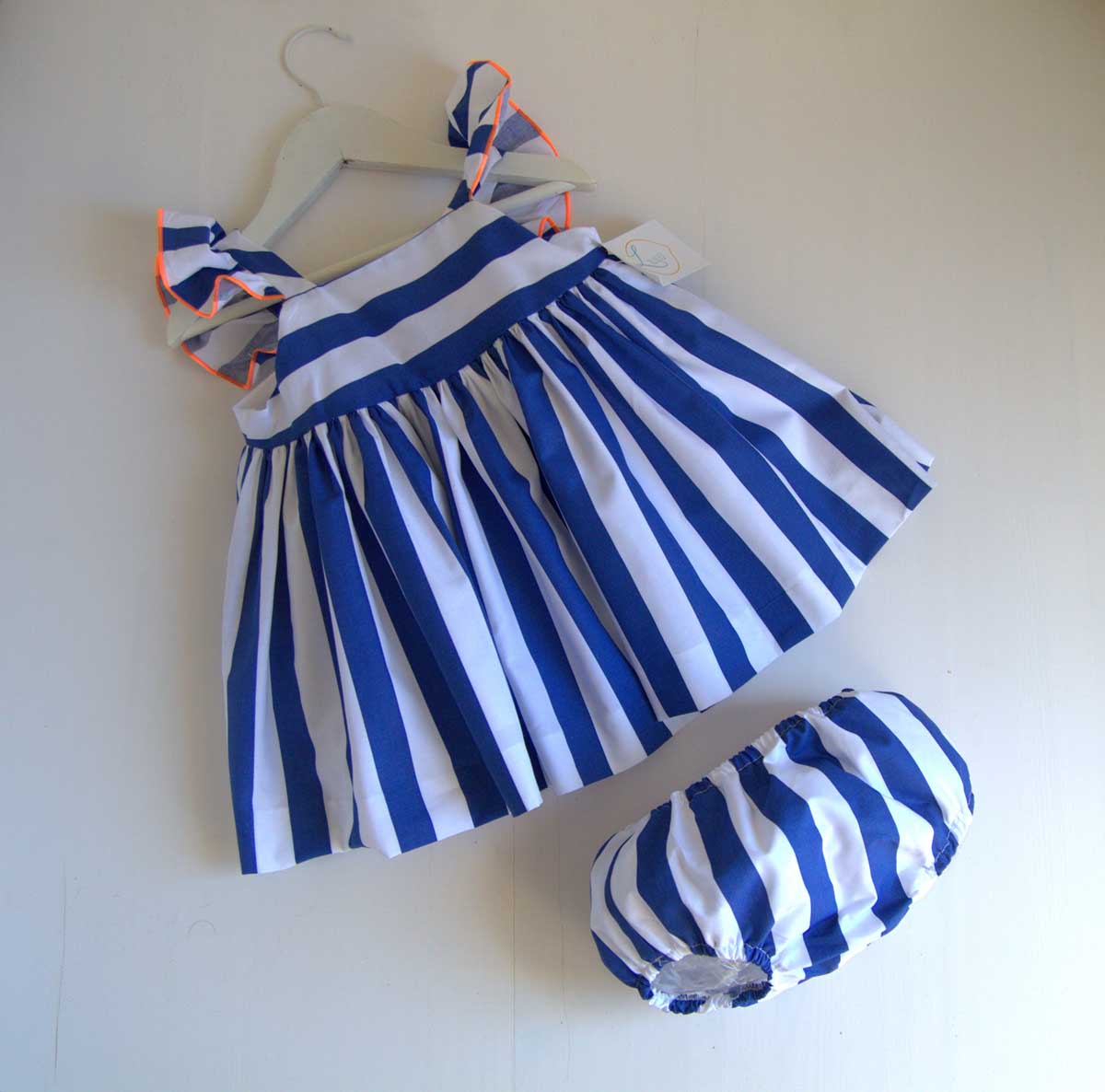 Jesusito LISTAS AZULES lazo LILILÚKIDS moda infantil juvenil