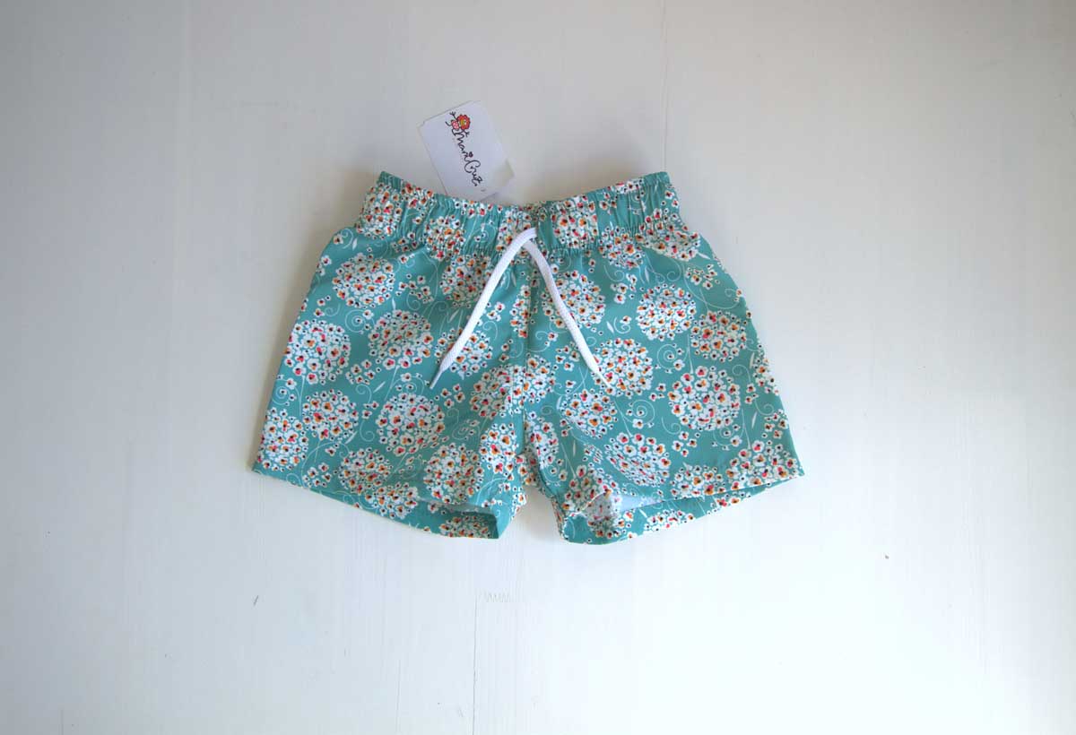Bañador DEDAL tela UMBELAS MARICRUZ moda infantil juvenil baño