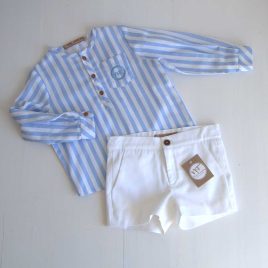 Conjunto AMELIE niño short NOMA FERNÁNDEZ moda infantil juvenil