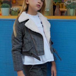 Chaqueta MOTERA CASANDRA espiga NOMA FERNÁNDEZ moda infantil juvenil