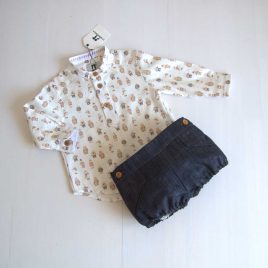Conjunto MONTPELLIER camisa y bombacho LA MARTINICA, invierno 2025
