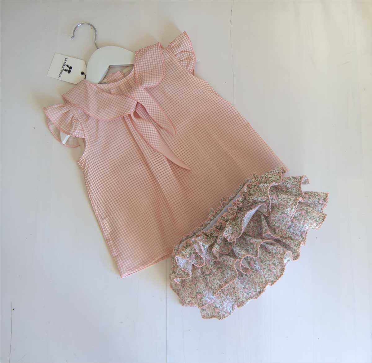 Oplus_16908288 Conjunto CUP CAKE braguita LA MARTINICA moda infantil juvenil