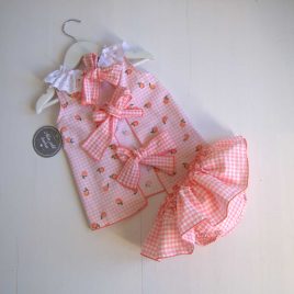 Jesusito VICHY MELOCOTONES fresquito MON PETIT BONBON moda infantil juvenil