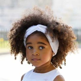 Turbante OLIVO plumeti blanco NOMA FERNÁNDEZ moda infantil juvenil complementos