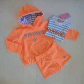 Sudadera MYKONOS coral niño EVA CASTRO moda infantil juvenil