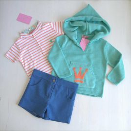 Conjunto ROUSE pantalón niño MON PETIT BONBON moda infantil juvenil