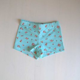 Boxer FRAMBUESA lycra turquesa LA MARTINICA moda infantil juvenil baño