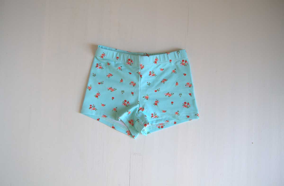 Boxer FRAMBUESA lycra turquesa LA MARTINICA moda infantil juvenil baño