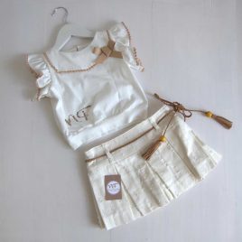 Conjunto HAYA CAMISETA minifalda NOMA FERNÁNDEZ moda infantil juvenil