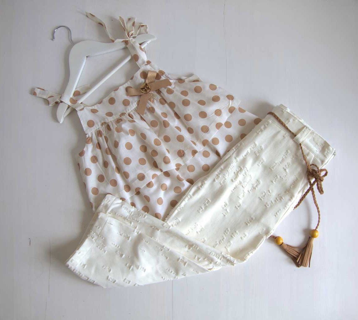 Oplus_16908288 Conjunto HAYA pantalón largo NOMA FERNÁNDEZ moda infantil juvenil