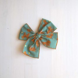 Lazo PERRITOS canela BRIBÓN MON PETIT BONBON moda infantil juvenil