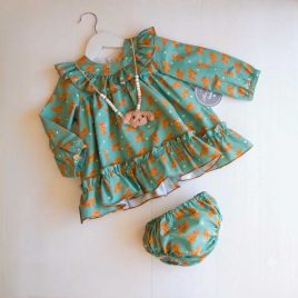 Jesusito perritos canela BRIBÓN MON PETIT BONBON moda infantil juvenil