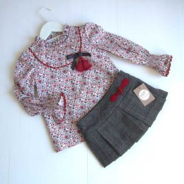 Conjunto BRISTOL minifalda-culote NOMA FERNÁNDEZ moda infantil juvenil