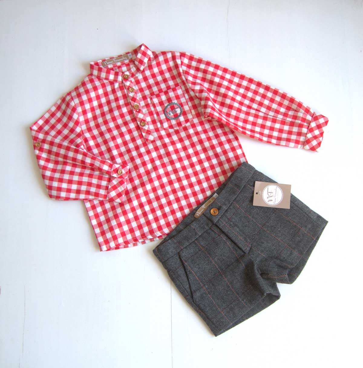 Conjunto BRISTOL niño short NOMA FERNÁNDEZ moda infantil juvenil